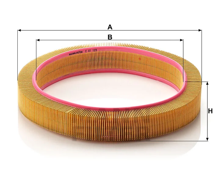 Mann-Filter - C 41 123 - Luftfilterelement