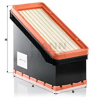 Mann-Filter - C 45 002 - Luftfilterelement (Iqoron-25)