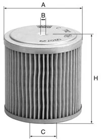 Mann-Filter - C 711/2 - Luftfilterelement