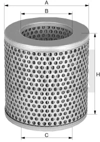 Mann-Filter - C 712 - Luftfilterelement