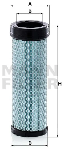 Mann-Filter - CF 12 004 - Luftfilterelement (Sekundärelement)