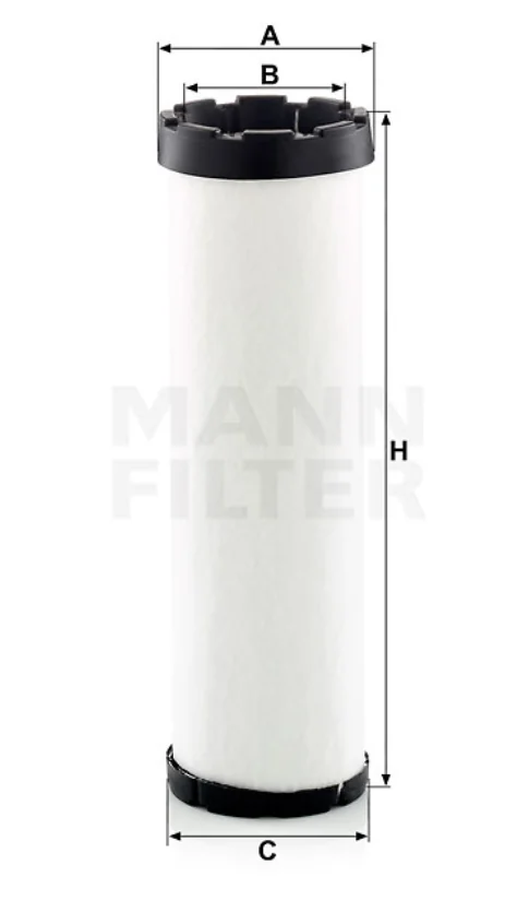 Mann-Filter - CF 1295 - Luftfilterelement (Sekundärelement)
