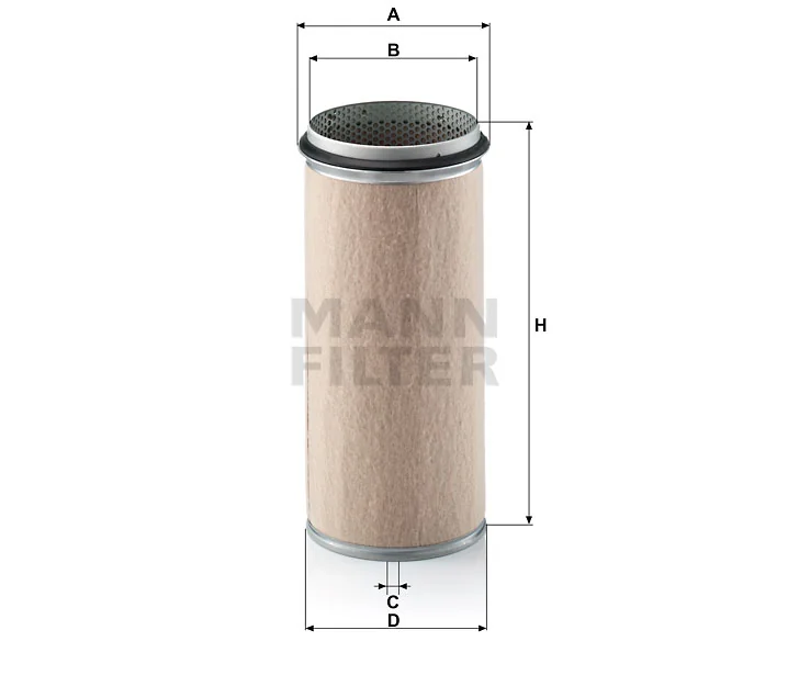 Mann-Filter - CF 1620 - Luftfilterelement (Sekundärelement)