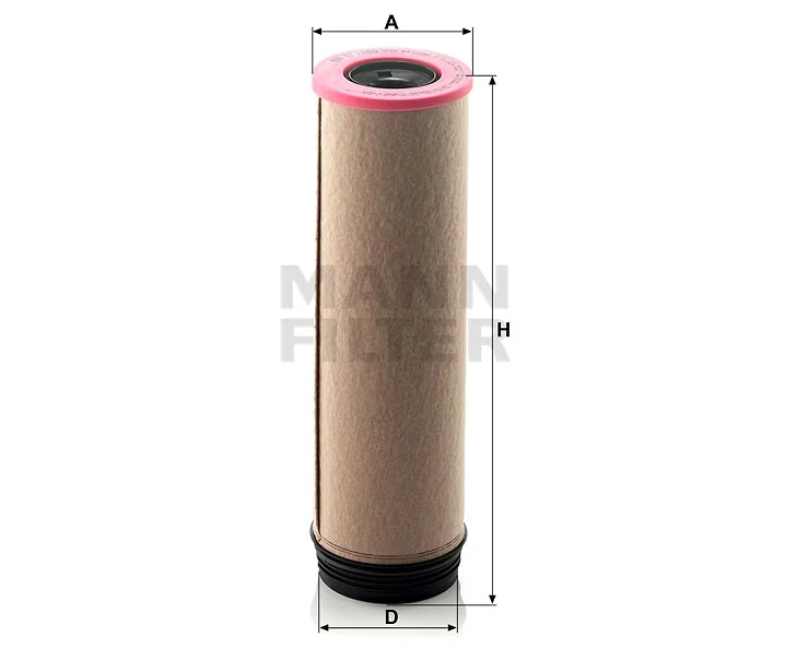 Mann-Filter - CF 1650 - Luftfilterelement (Sekundärelement)