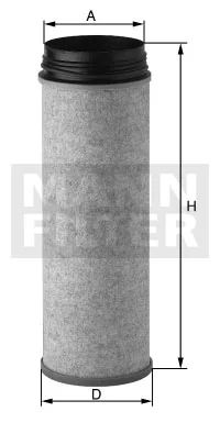 Mann-Filter - CF 1750 - Luftfilterelement (Sekundärelement)