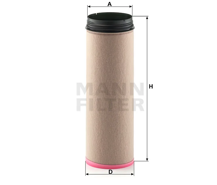 Mann-Filter - CF 1830 - Luftfilterelement (sekundär NLG37)