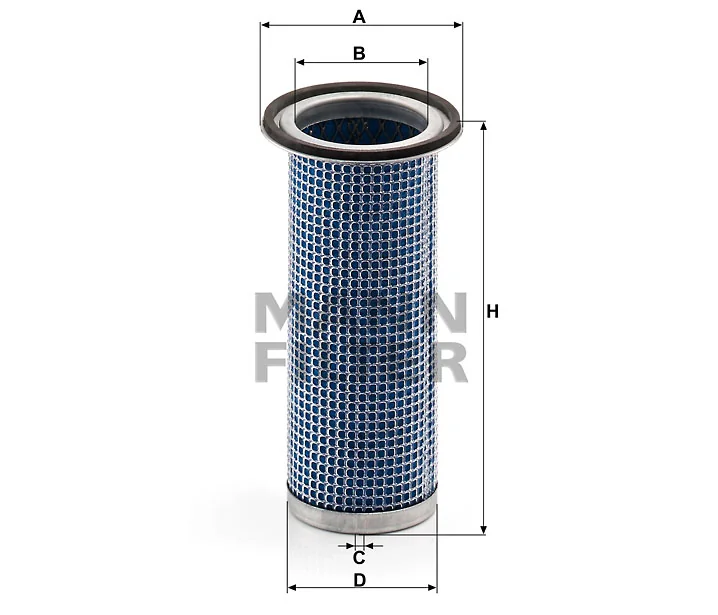 Mann-Filter - CF 84 x - Luftfilterelement (Sekundärelement)
