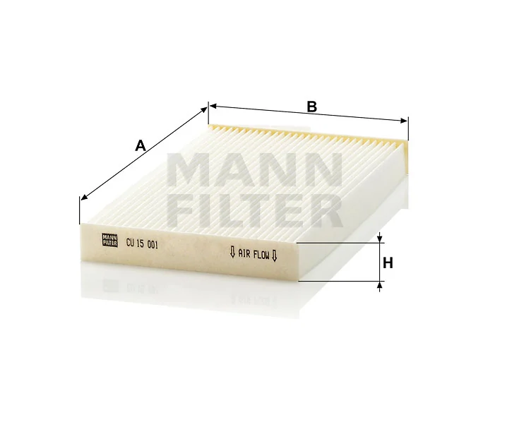Mann-Filter - CU 15 001 - Innenraumfilterelement