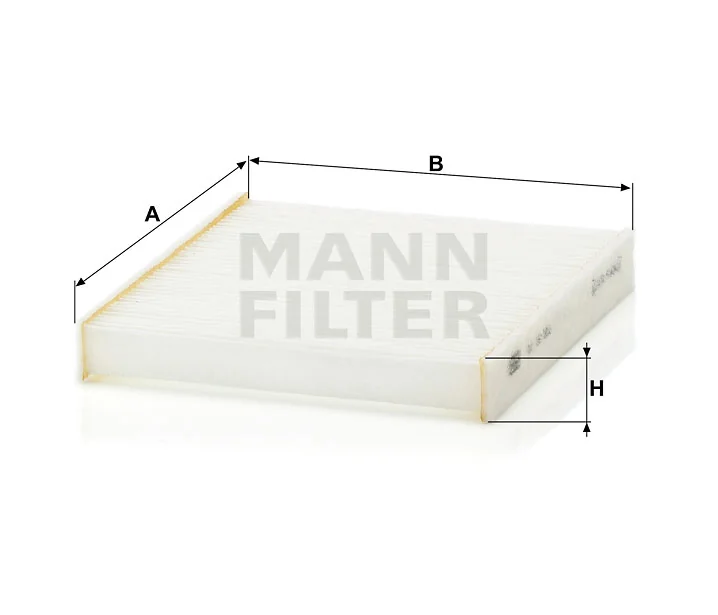 Mann-Filter - CU 16 001 - Innenraumfilterelement