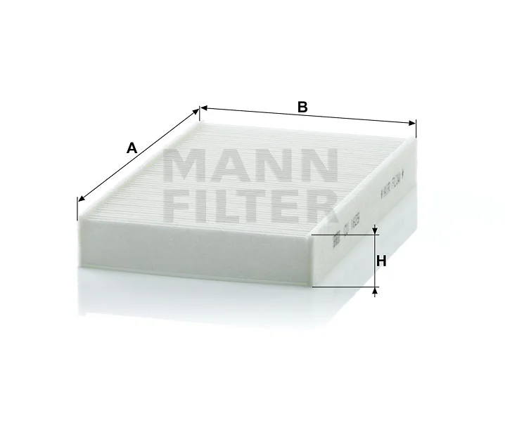 Mann-Filter - CU 1629 - Innenraumfilterelement