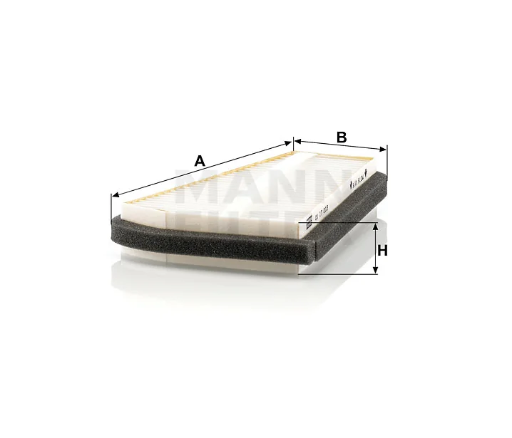 Mann-Filter - CU 17 003 - Innenraumfilterelement