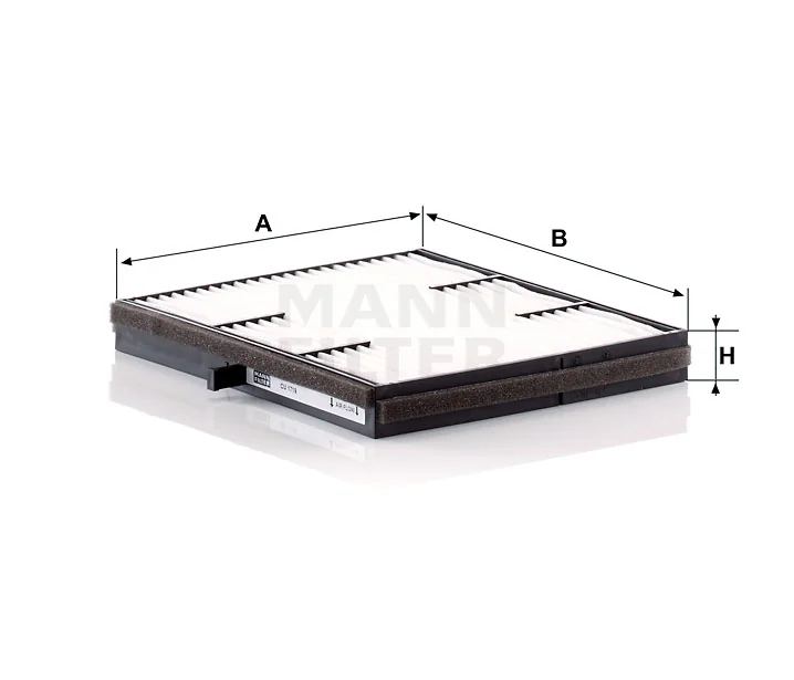 Mann-Filter - CU 1719 - Innenraumfilterelement