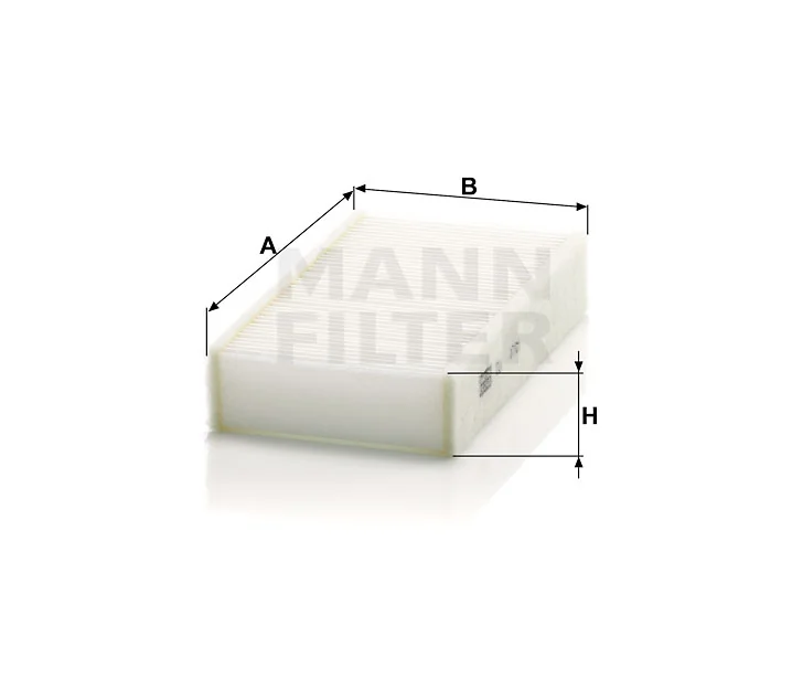 Mann-Filter - CU 1721-2 - Innenraumfilterelement