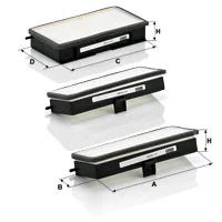 Mann-Filter - CU 19 000-3 - Innenraumfilterelement