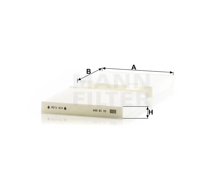 Mann-Filter - CU 19 004 - Innenraumfilterelement