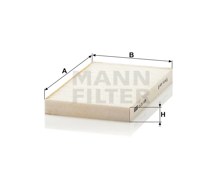 Mann-Filter - CU 20 005-2 - Innenraumfilterelement