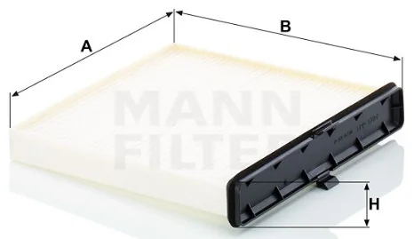 Mann-Filter - CU 20 018 - Innenraumfilterelement