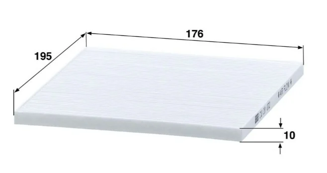 Mann-Filter - CU 20 072 - Innenraumfilterelement