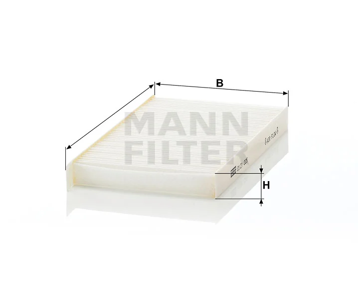 Mann-Filter - CU 21 005-2 - Innenraumfilterelement