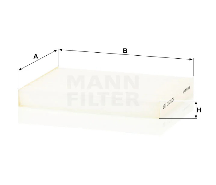 Mann-Filter - CU 21 009 - Innenraumfilterelement