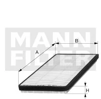 Mann-Filter - CU 2136 - Innenraumfilterelement