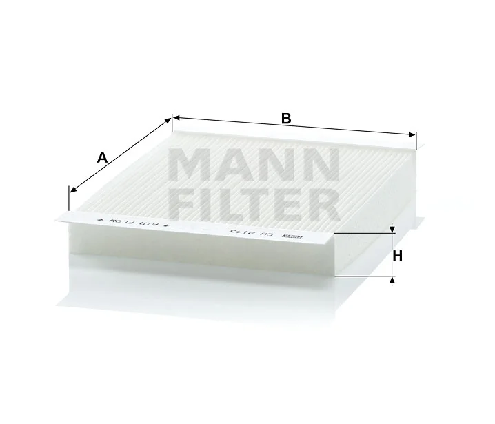 Mann-Filter - CU 2143 - Innenraumfilterelement