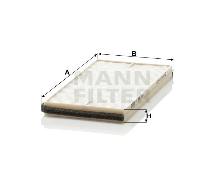 Mann-Filter - CU 22 002-2 - Innenraumfilterelement