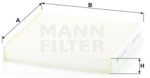 Mann-Filter - CU 22 029 - Innenraumfilterelement