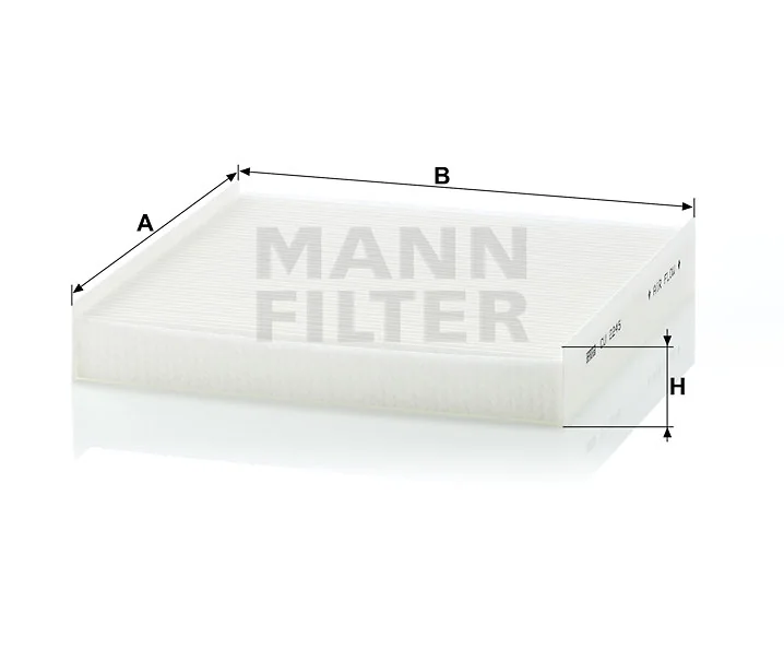 Mann-Filter - CU 2245 - Innenraumfilterelement