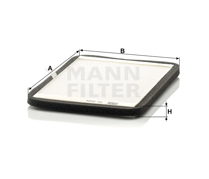 Mann-Filter - CU 2424 - Innenraumfilterelement