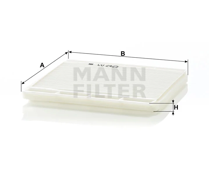 Mann-Filter - CU 2425 - Innenraumfilterelement