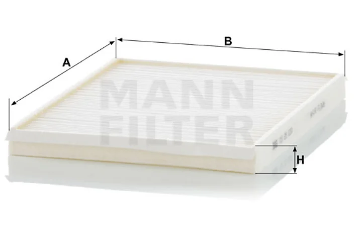 Mann-Filter - CU 25 031 - Innenraumfilterelement