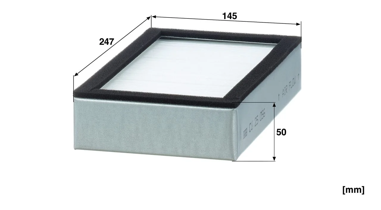 Mann-Filter - CU 25 056 - Innenraumfilterelement