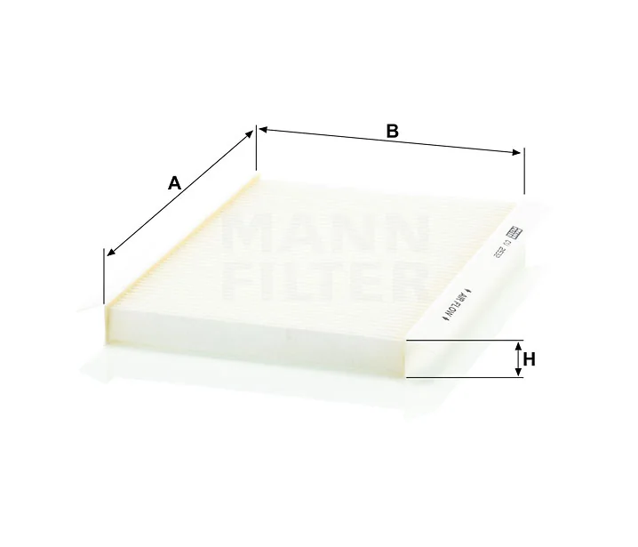 Mann-Filter - CU 2532 - Innenraumfilterelement