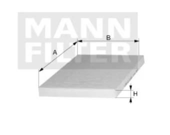 Mann-Filter - CU 26 021 - Innenraumfilterelement