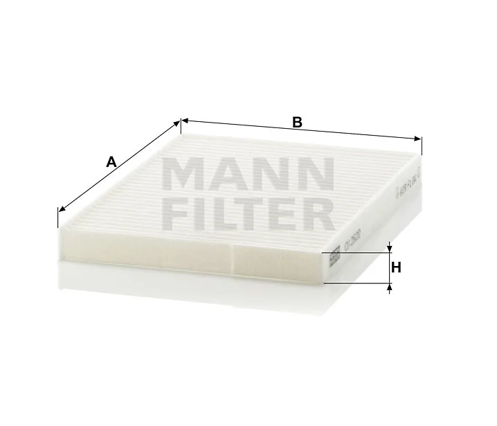 Mann-Filter - CU 2620 - Innenraumfilterelement