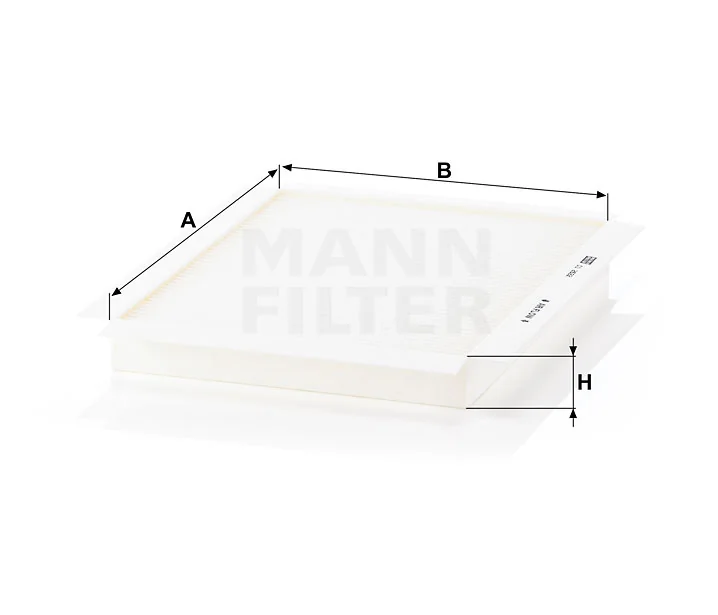 Mann-Filter - CU 2622 - Innenraumfilterelement