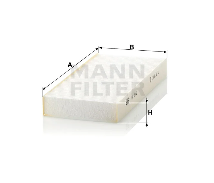Mann-Filter - CU 2642 - Innenraumfilterelement