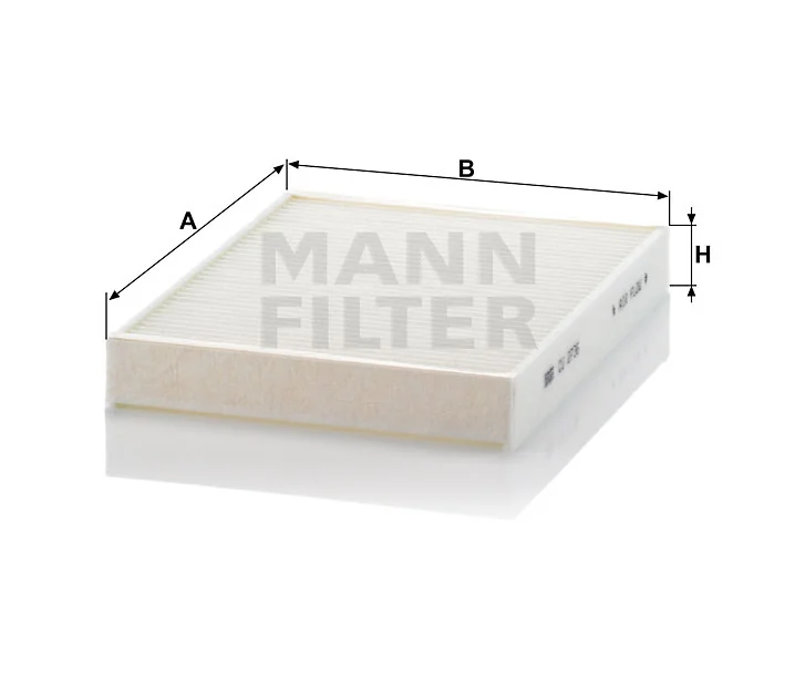 Mann-Filter - CU 2736-2 - Innenraumfilterelement
