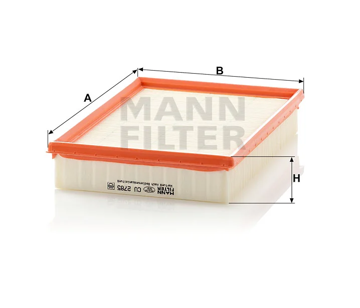 Mann-Filter - CU 2785 - Innenraumfilterelement