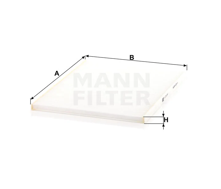 Mann-Filter - CU 28 004 - Innenraumfilterelement