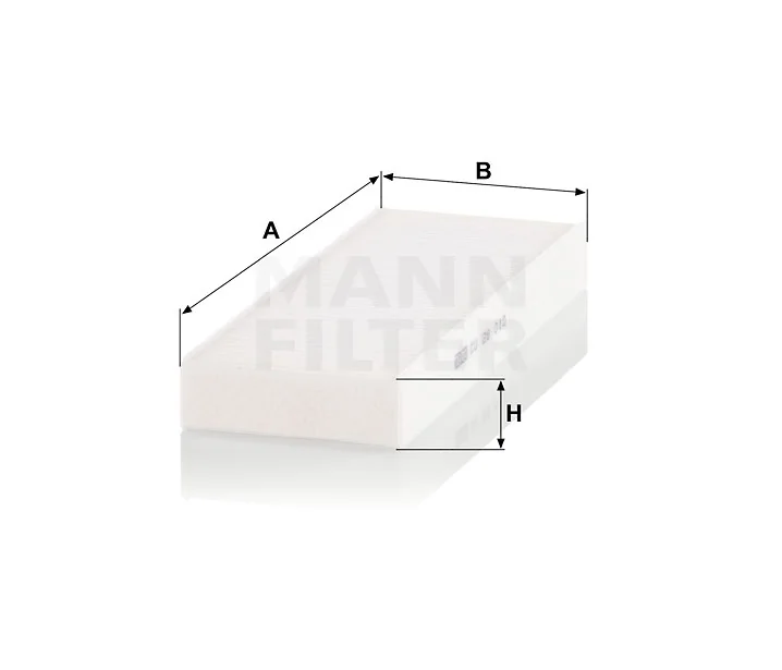 Mann-Filter - CU 28 010 - Innenraumfilterelement