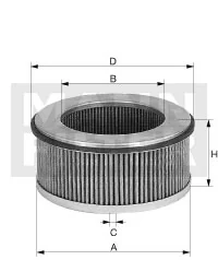 Mann-Filter - CU 33 128 - Innenraumfilterelement