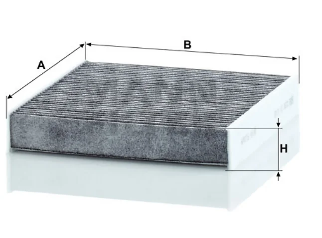Mann-Filter - CUK 21 016 - Innenraumfilterelement (Aktivkohle)