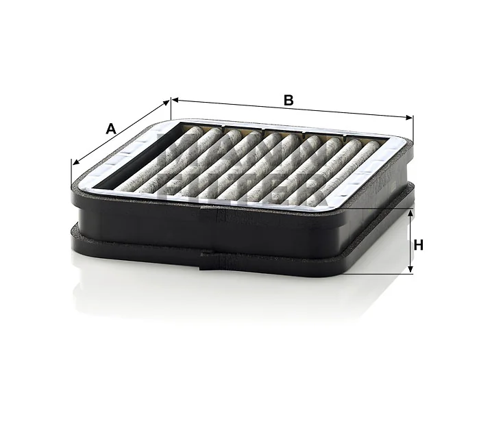Mann-Filter - CUK 22 000-2 - Innenraumfilterelement (Aktivkohle)