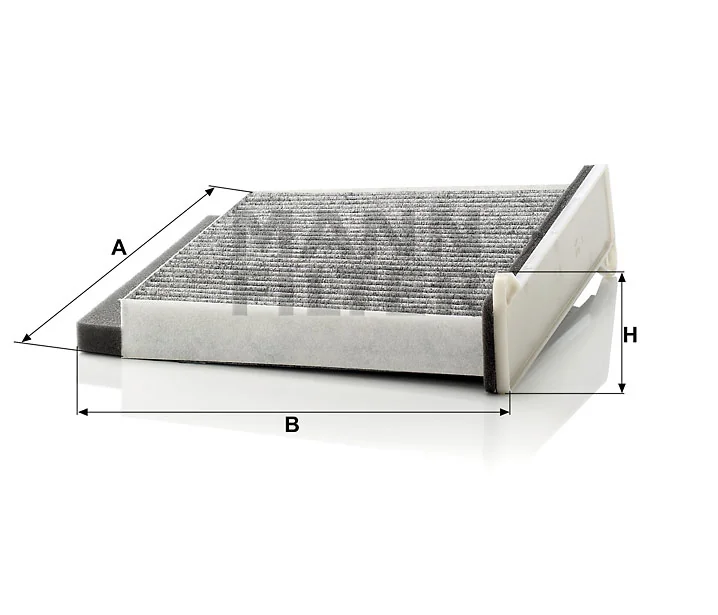 Mann-Filter - CUK 2231 - Innenraumfilterelement (Aktivkohle)