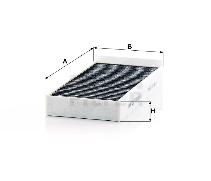 Mann-Filter - CUK 23 005-2 - Innenraumfilterelement (Aktivkohle)