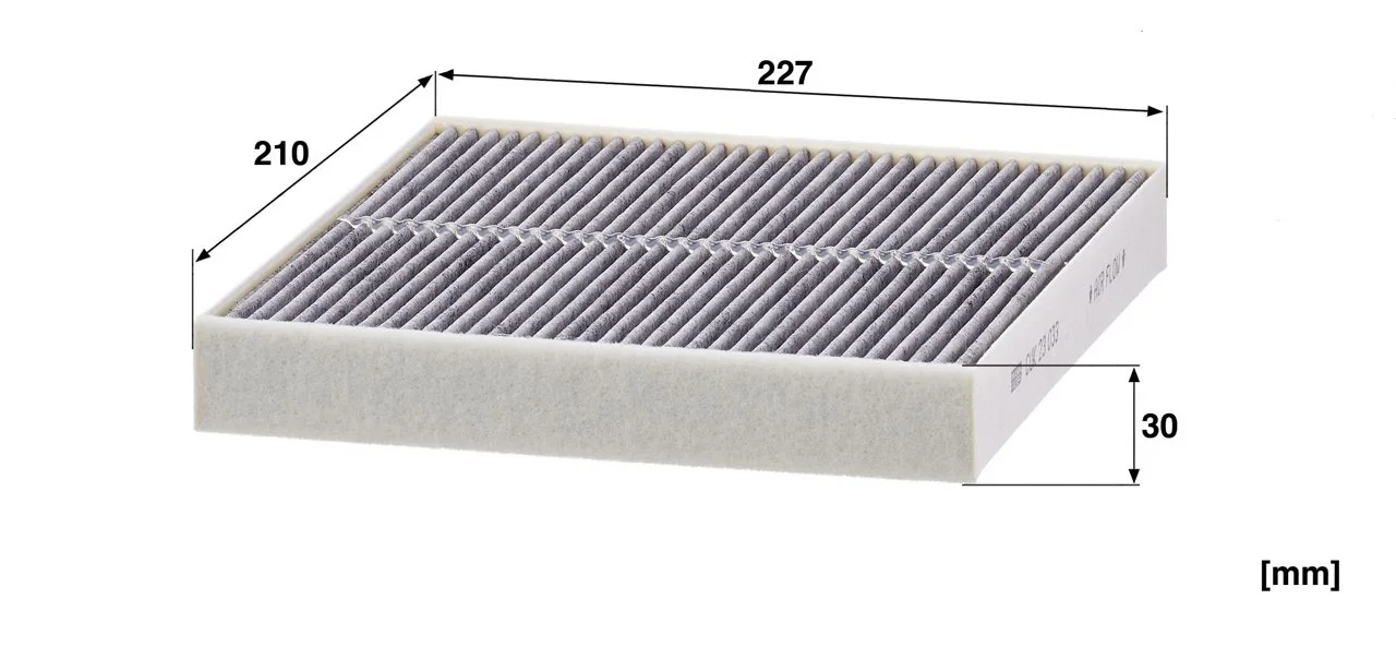 Mann-Filter - CUK 23 033 - Innenraumfilterelement