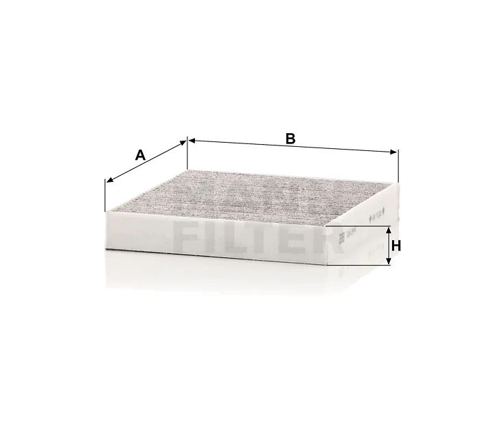 Mann-Filter - CUK 2440 - Innenraumfilterelement (Aktivkohle)