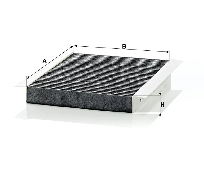 Mann-Filter - CUK 2680 - Innenraumfilterelement (Aktivkohle)